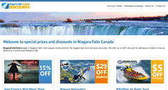 Desktop Screenshot of niagarafallsontario.com